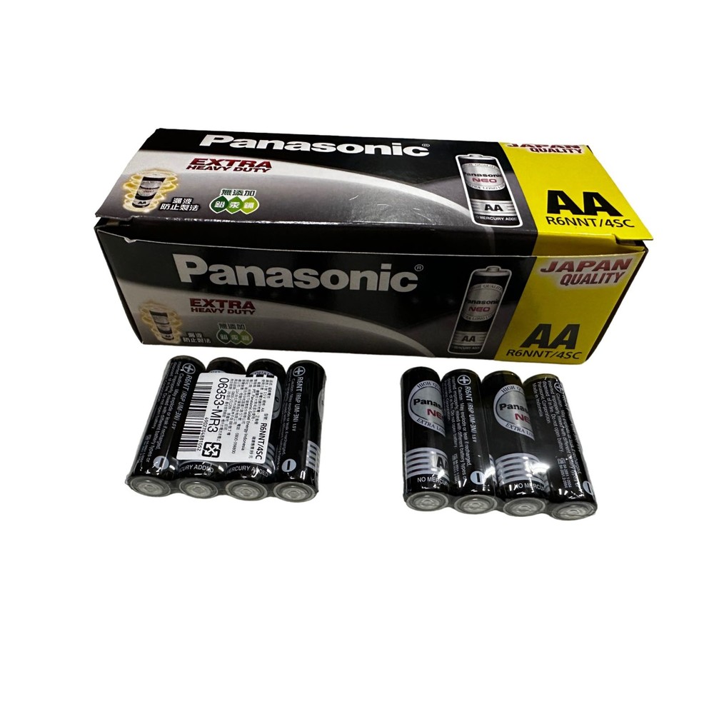 可散買 Panasonic 國際牌 3號 4號 錳(黑)電池 碳鋅電池 乾電池 電池 AAA AA 封面照片