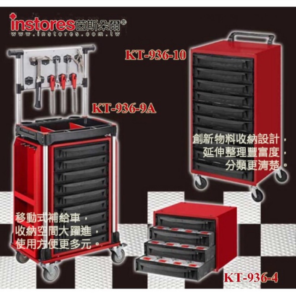 KT-916L 工具箱 收納盒 藥盒 PRO專業級零件收納盒 內盒16個 台灣製造 專利設計 零件收納盒 圖片