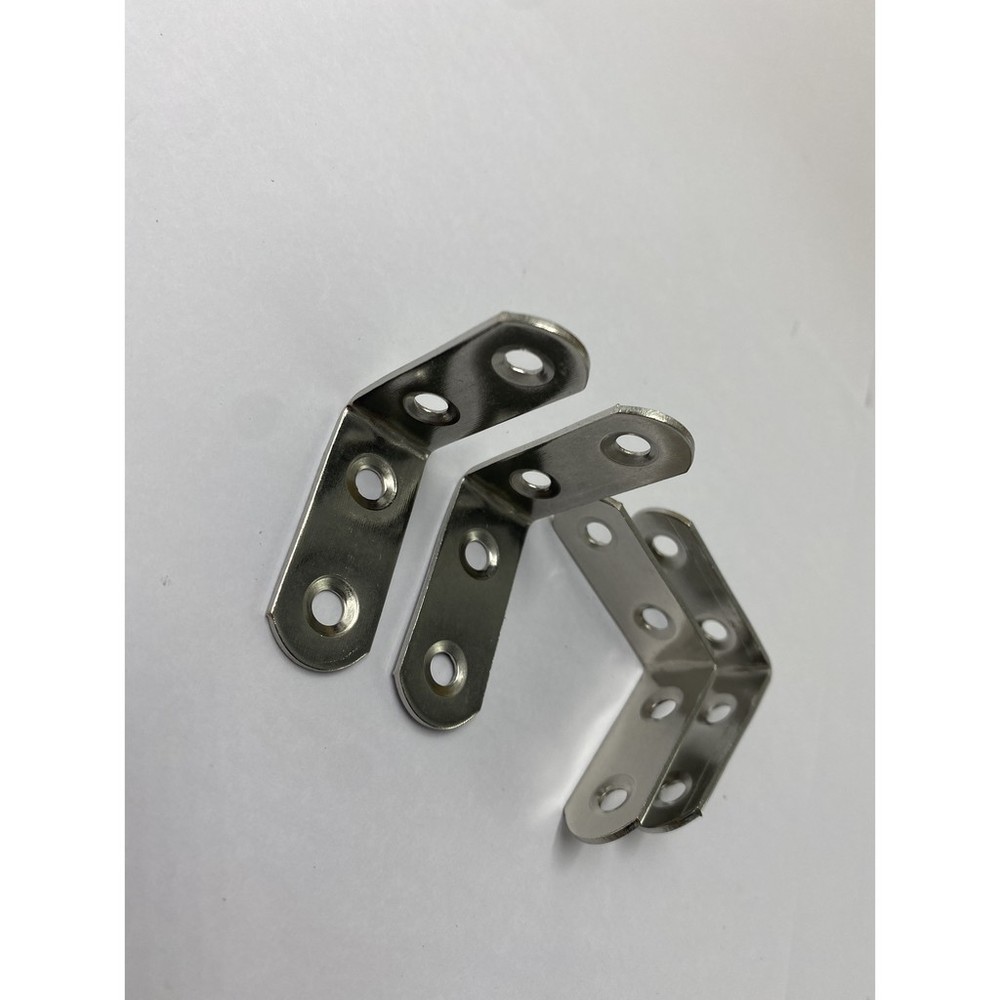 F.W L型內角鐵 厚2~3MM L型板鐵 不銹鋼L內角鐵 固定鐵 直角角鐵 加強鐵 白鐵 直角角鐵-thumb