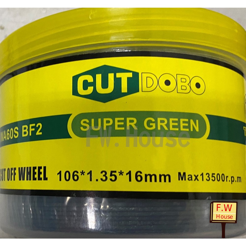 S1-00478-鱷魚牌 106*1.35*16mm CUT 綠色含鋯雙網 砂輪片 每盒50片 專業師傅指定 切片 鋸片 鐵工 鋸片 鉅片