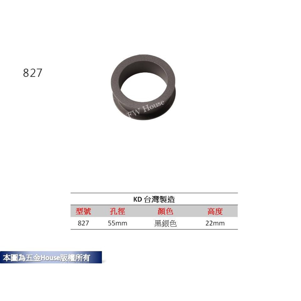 822  寸8 鋅合金 線孔蓋 出線孔 1.8台吋 塑膠出線孔 台灣製 圖片