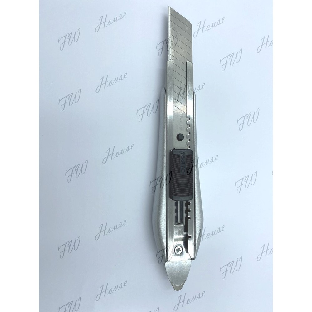 日本 TAJIMA 田島 AC-L520 鋁合金 推式固定 美工刀 鰭尾美工刀 刮刀 鋁合金鰭尾美工刀-圖片-2