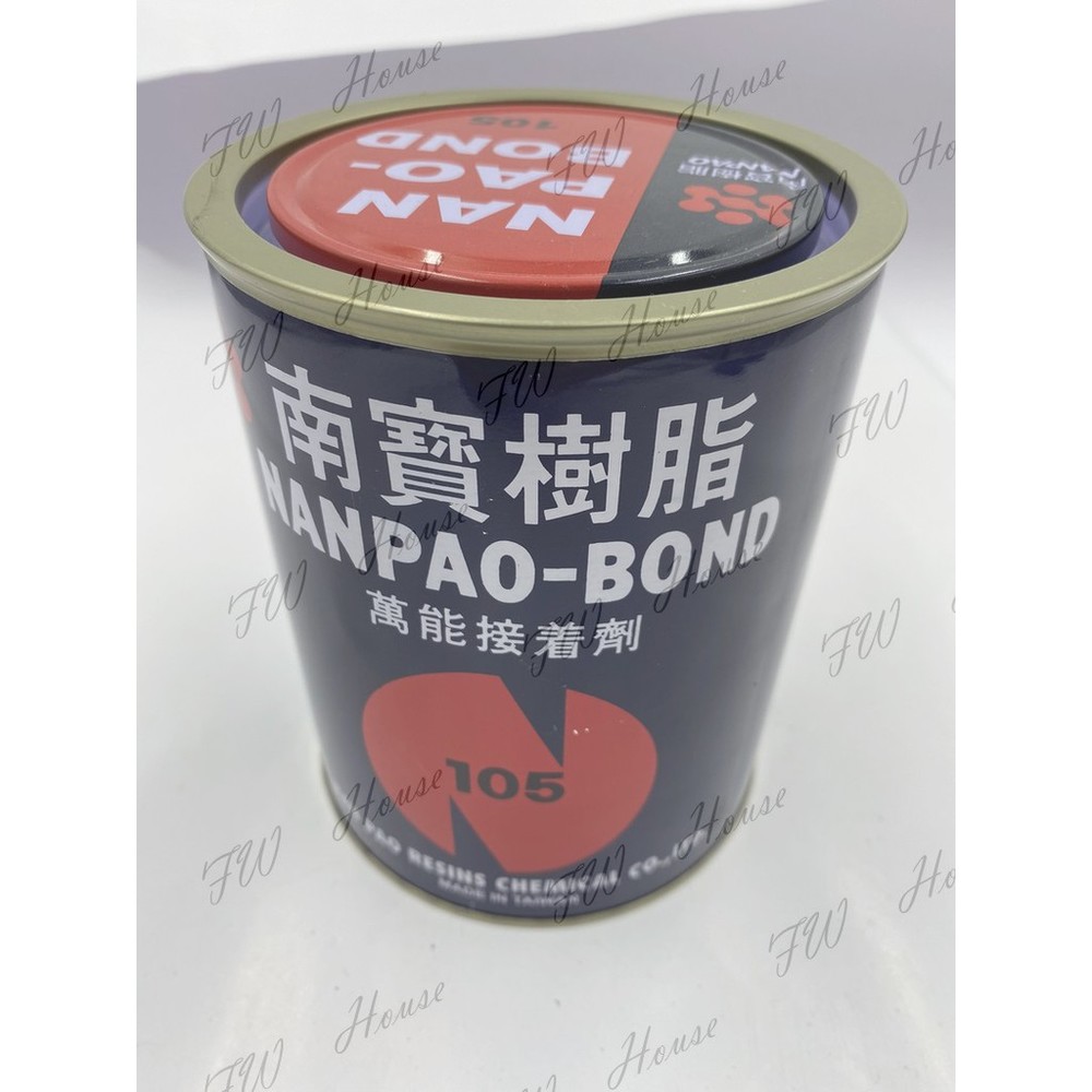 NANPAO 南寶樹脂 105 強力膠 萬能接著劑( 303g / 立裝750g ) 台灣製 圖片